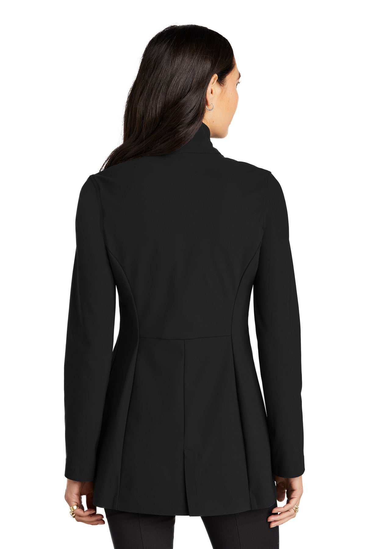 Mercer+Mettle Women's Faille Soft Shell MM7101 - Deep Black - back