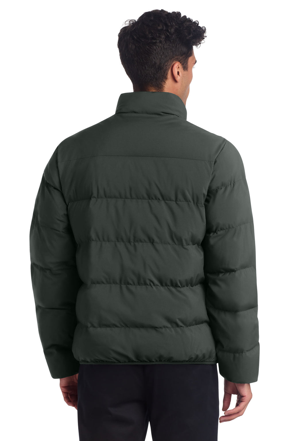 Mercer+Mettle Puffy Jacket MM7210 - Anchor Grey - back