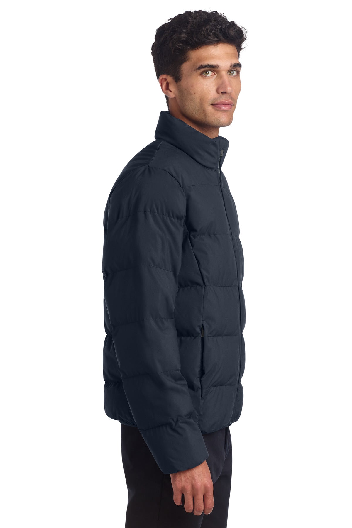 Mercer+Mettle Puffy Jacket MM7210 - Night Navy - side