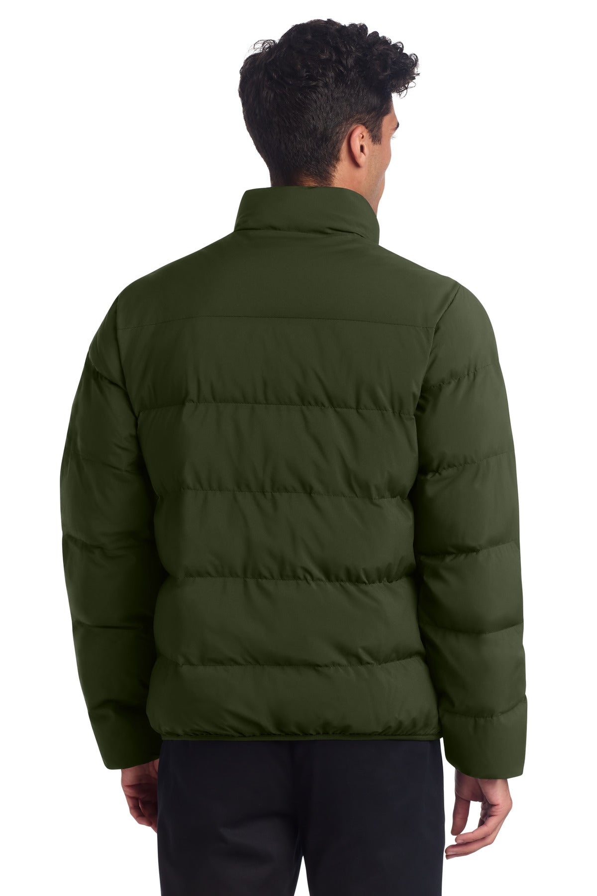 Mercer+Mettle Puffy Jacket MM7210 - Townsend Green - back
