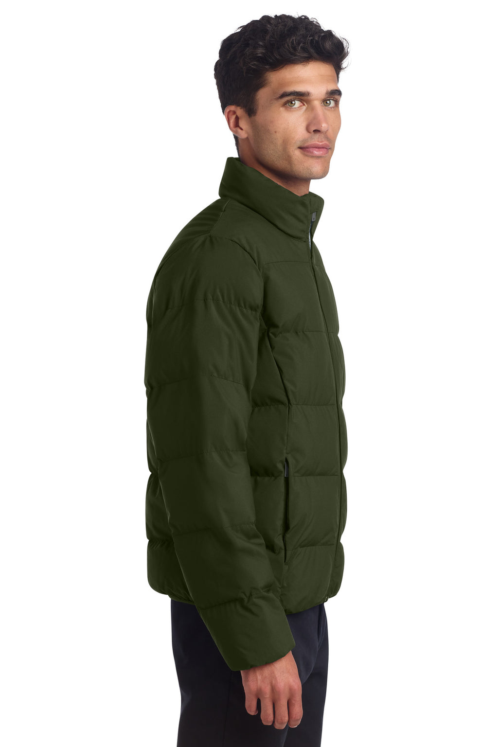 Mercer+Mettle Puffy Jacket MM7210 - Townsend Green - side