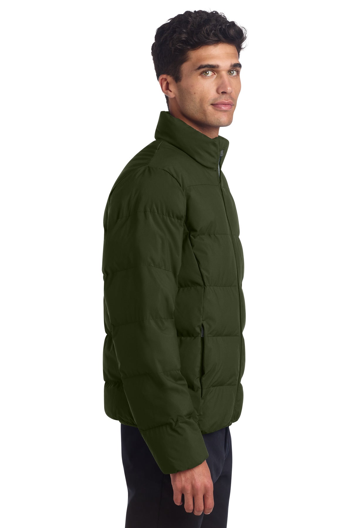 Mercer+Mettle Puffy Jacket MM7210 - Townsend Green - side