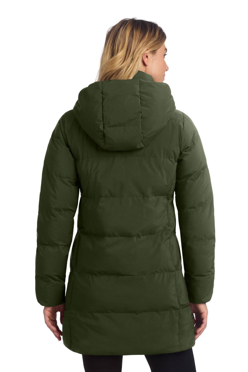 Mercer+Mettle Women's Puffy Parka MM7213 - Townsend Green - back