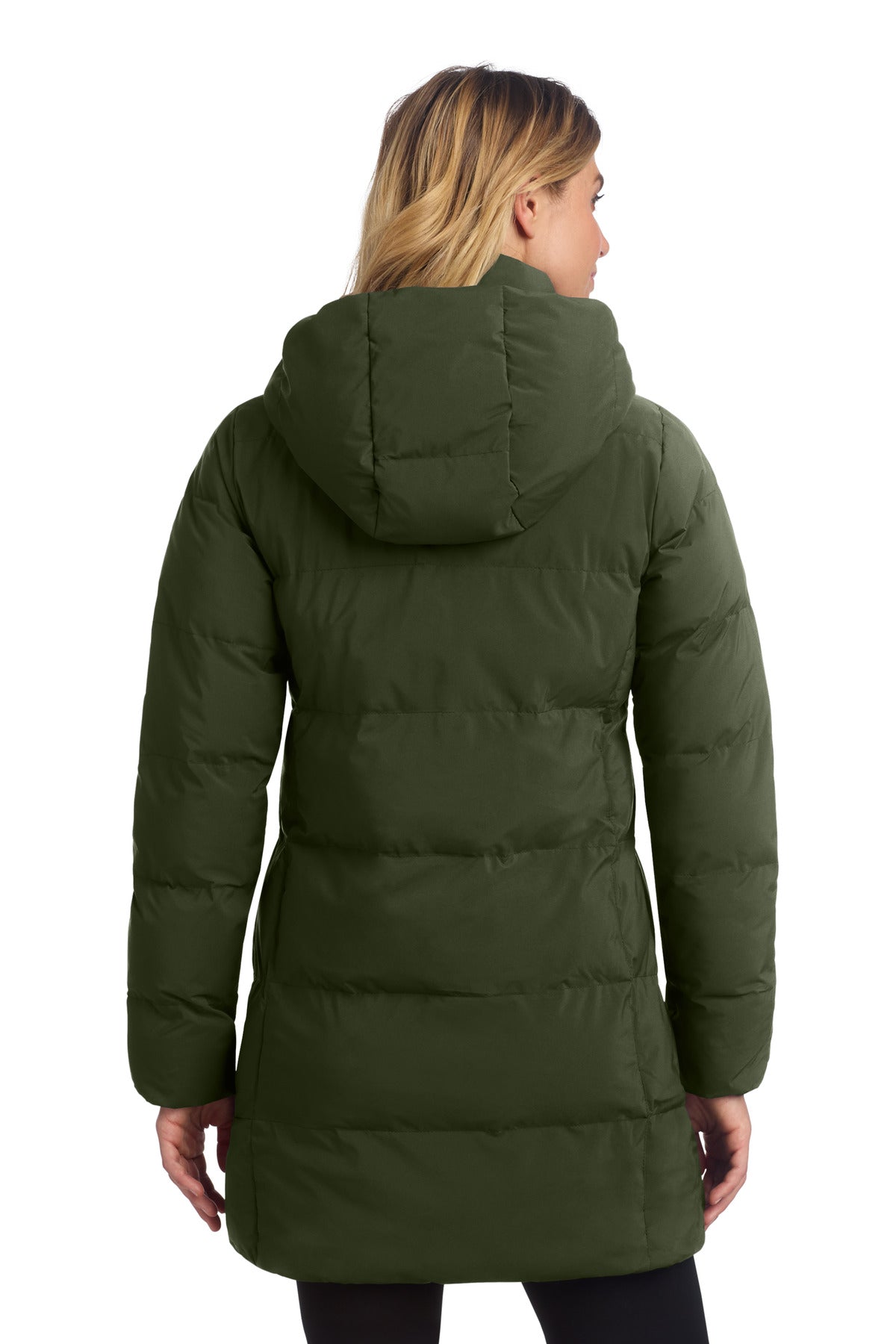 Mercer+Mettle Women's Puffy Parka MM7213 - Townsend Green - back