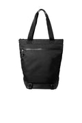 Mercer+Mettle Convertible Tote MMB202 - Deep Black - front