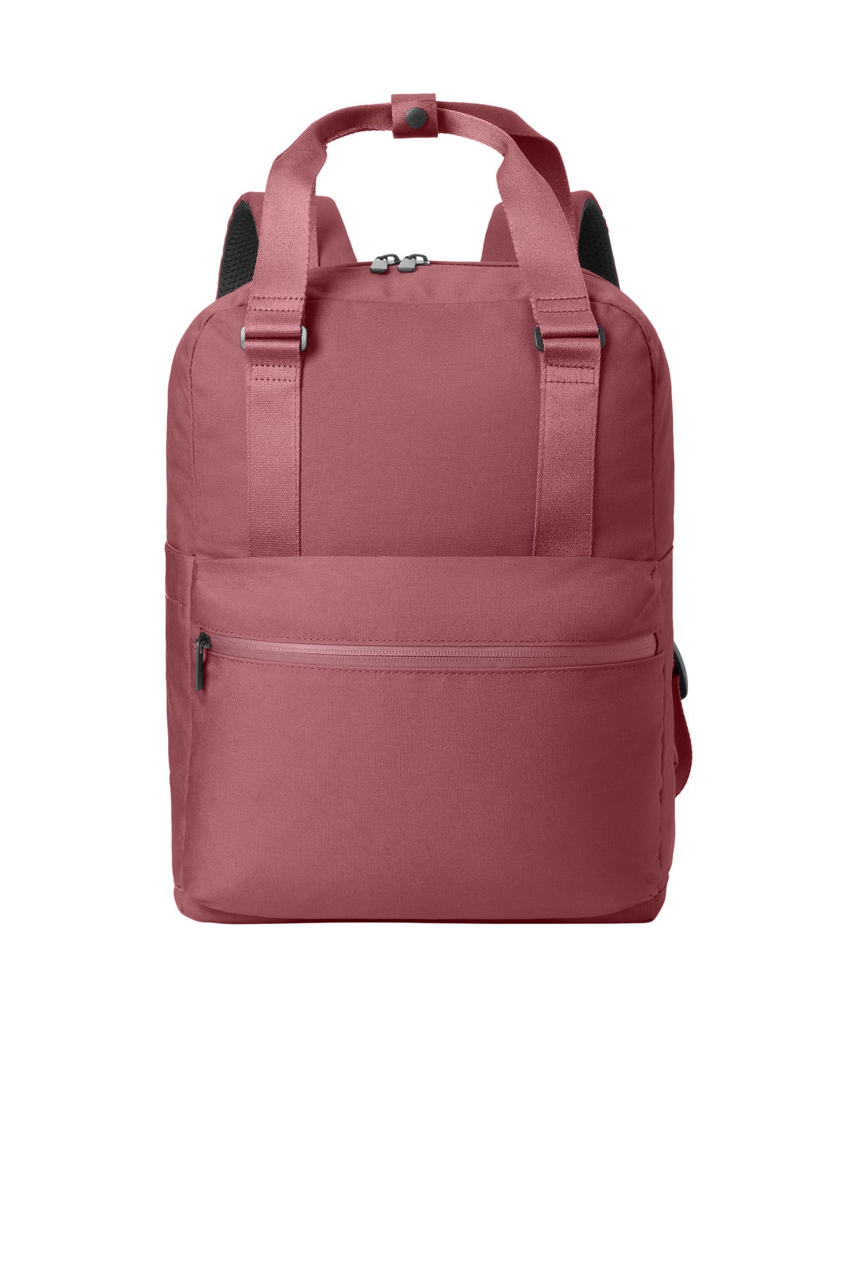 Mercer+Mettle Claremont Handled Backpack MMB211 - Rosewood - front