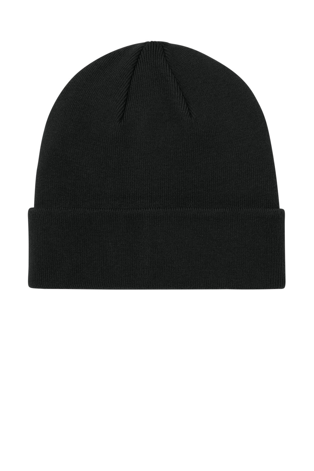 Mercer+Mettle Soft Blend Beanie MMC150 - Deep Black - front