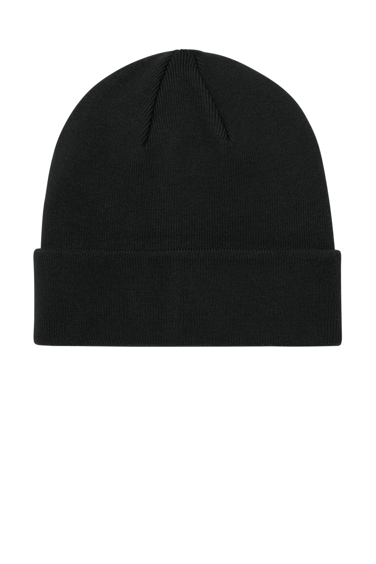 Mercer+Mettle Soft Blend Beanie MMC150 - Deep Black - front