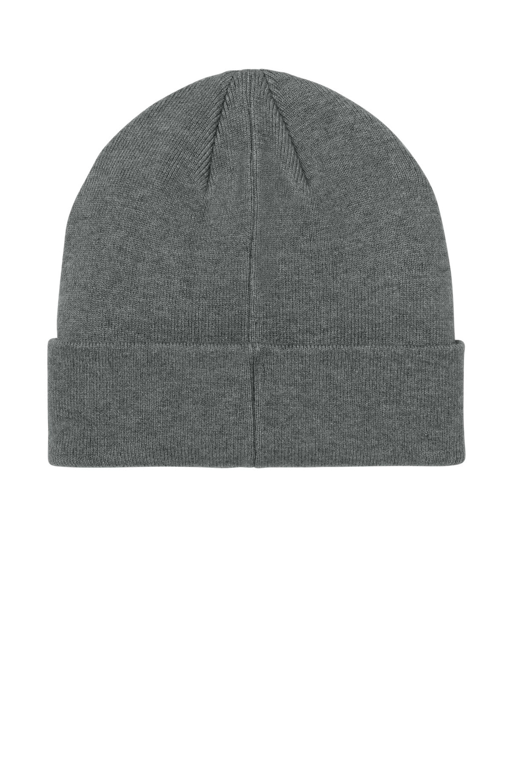 Mercer+Mettle Soft Blend Beanie MMC150 - Light Anchor Grey Heather - back