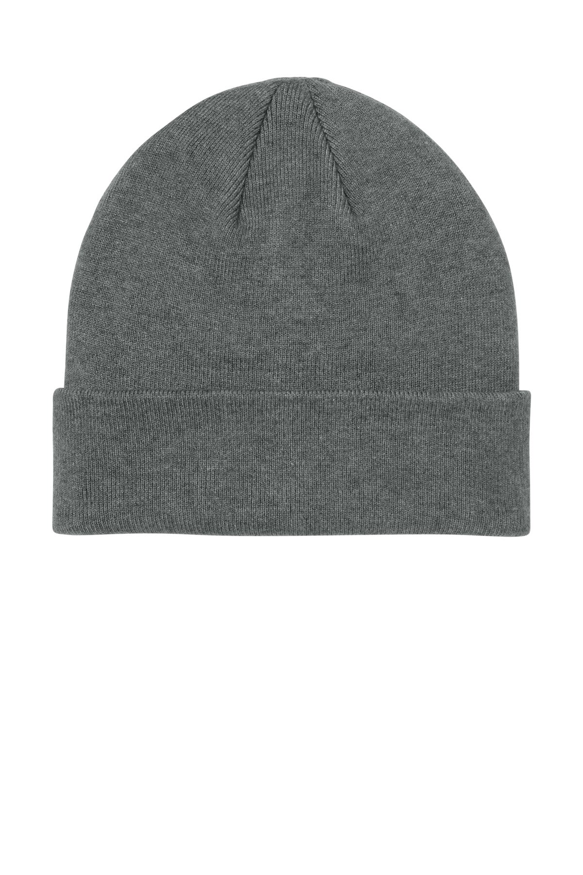 Mercer+Mettle Soft Blend Beanie MMC150 - Light Anchor Grey Heather - front