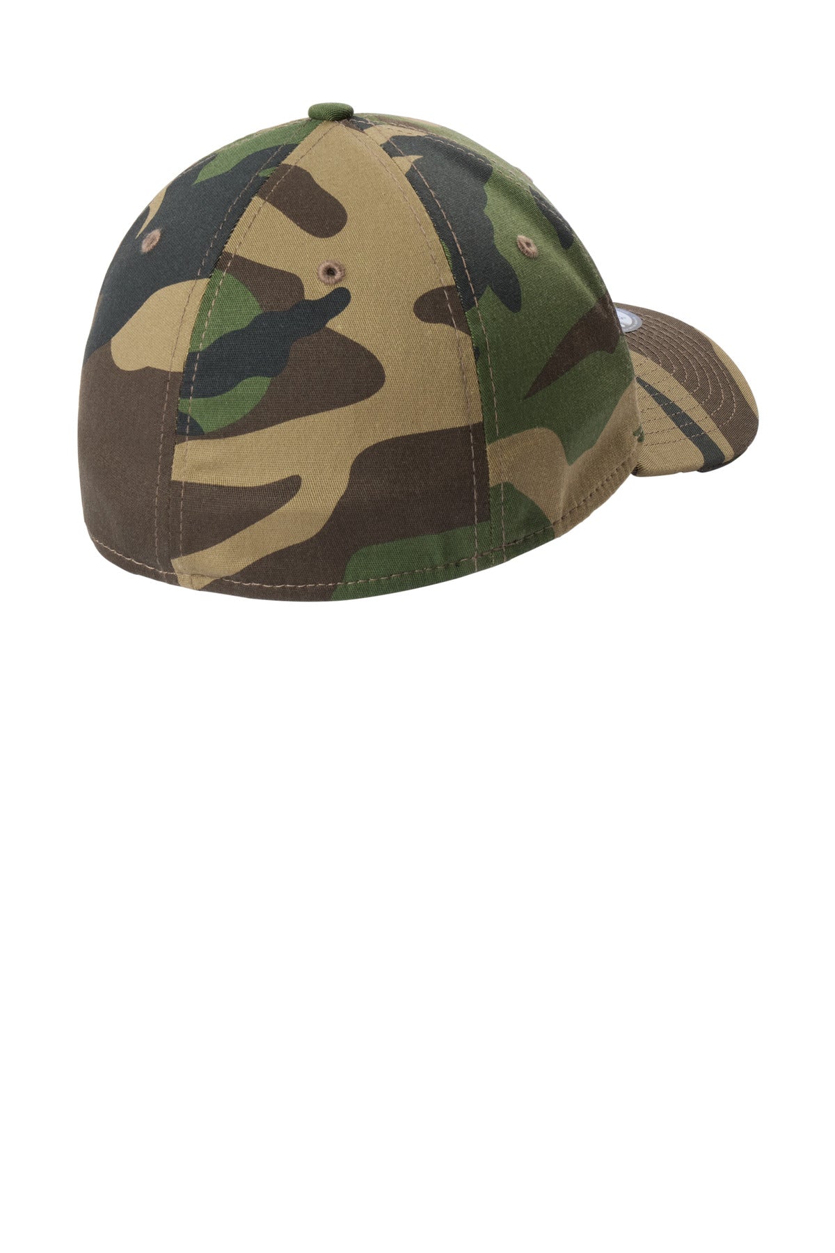 New Era - Structured Stretch Cotton Cap. NE1000 - Camo - back