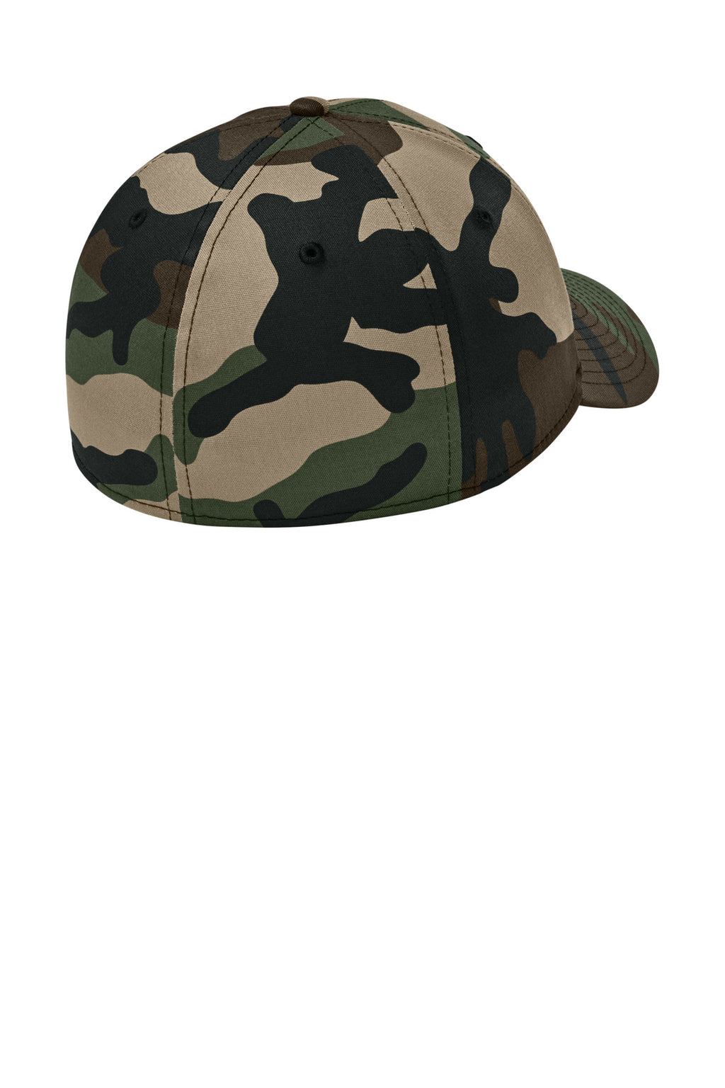 New Era - Structured Stretch Cotton Cap. NE1000 - Flag Camo - back