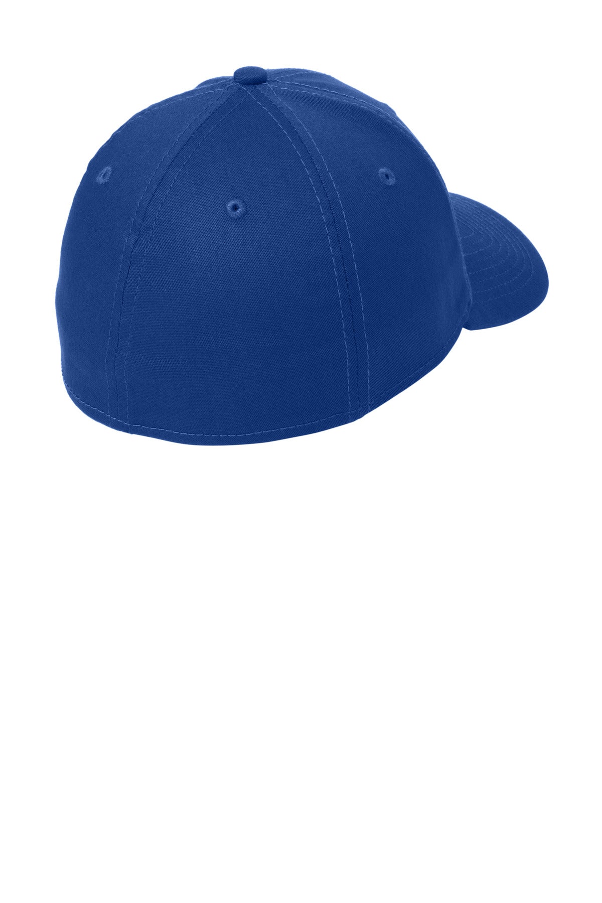 New Era - Structured Stretch Cotton Cap. NE1000 - Royal - back