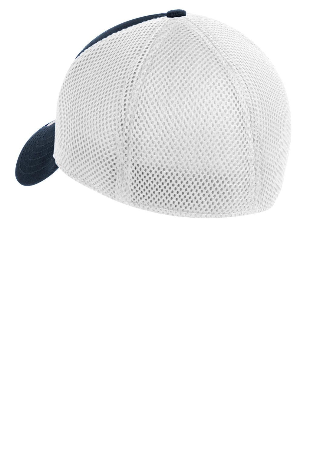 New Era - Stretch Mesh Cap. NE1020 - Deep Navy/ White - back