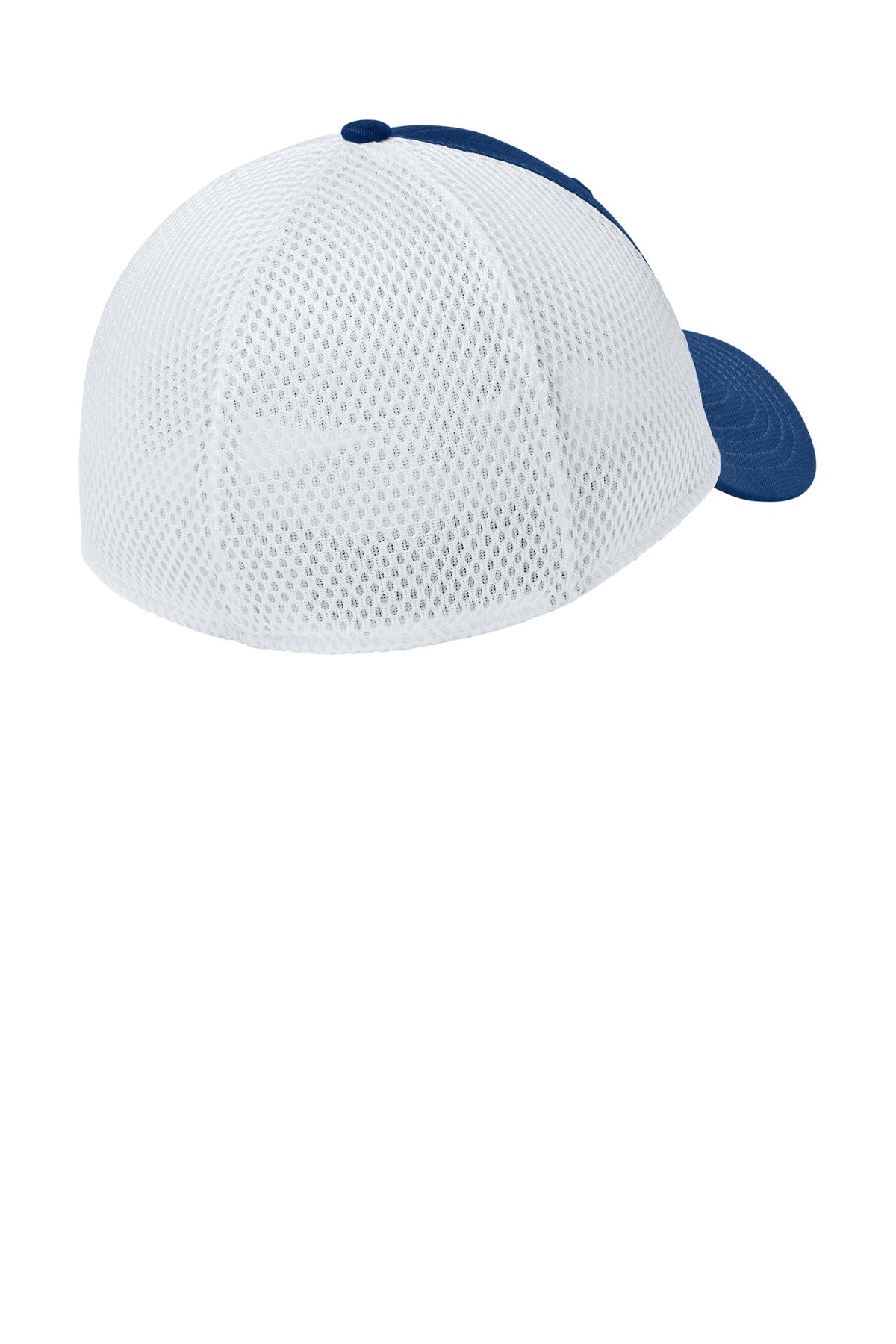 New Era - Stretch Mesh Cap. NE1020 - Flag Royal/ White - back