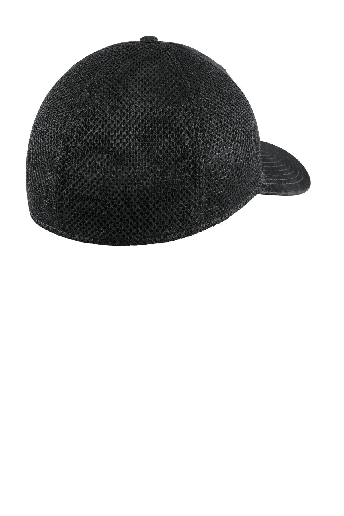 New Era Tonal Camo Stretch Tech Mesh Cap NE1091 - Black Camo - back