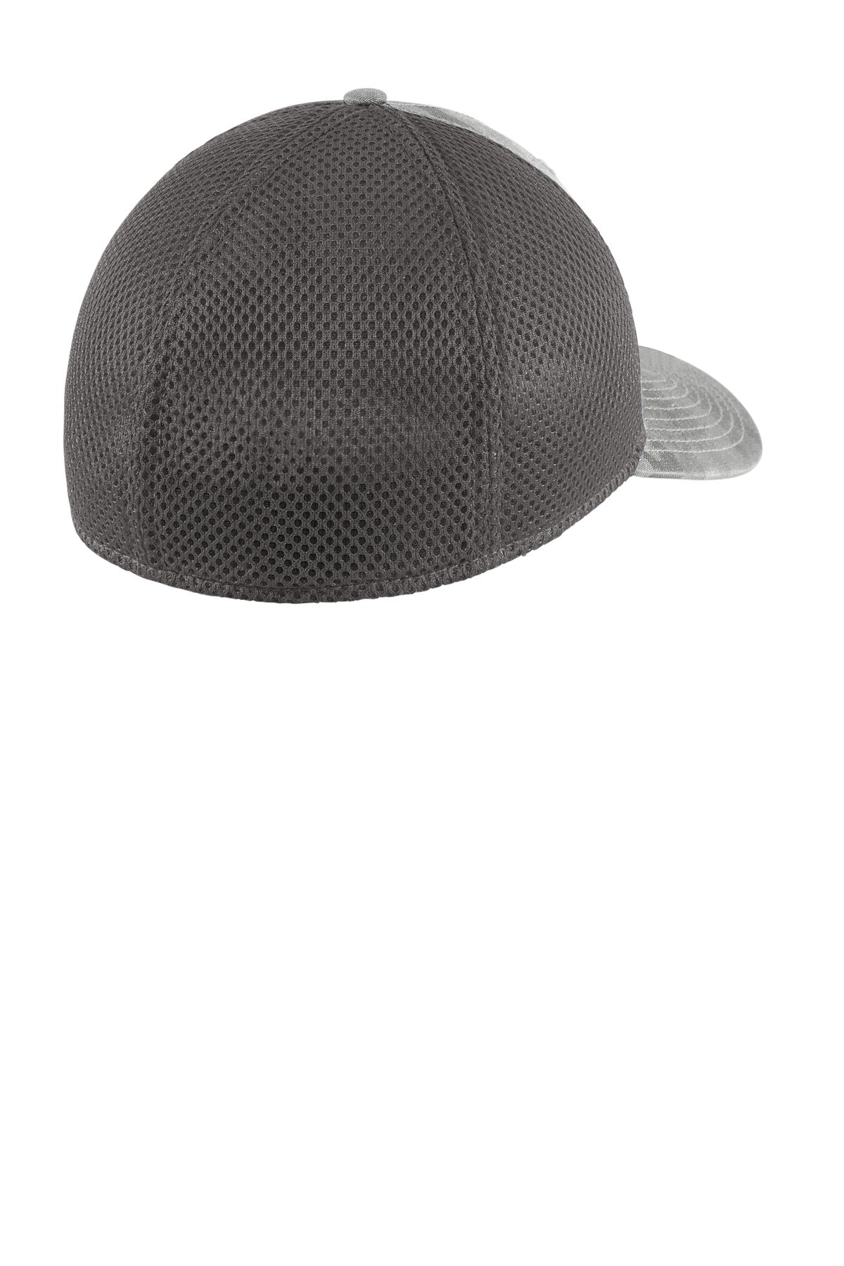 New Era Tonal Camo Stretch Tech Mesh Cap NE1091 - Rainstorm Grey Camo/ Graphite - back