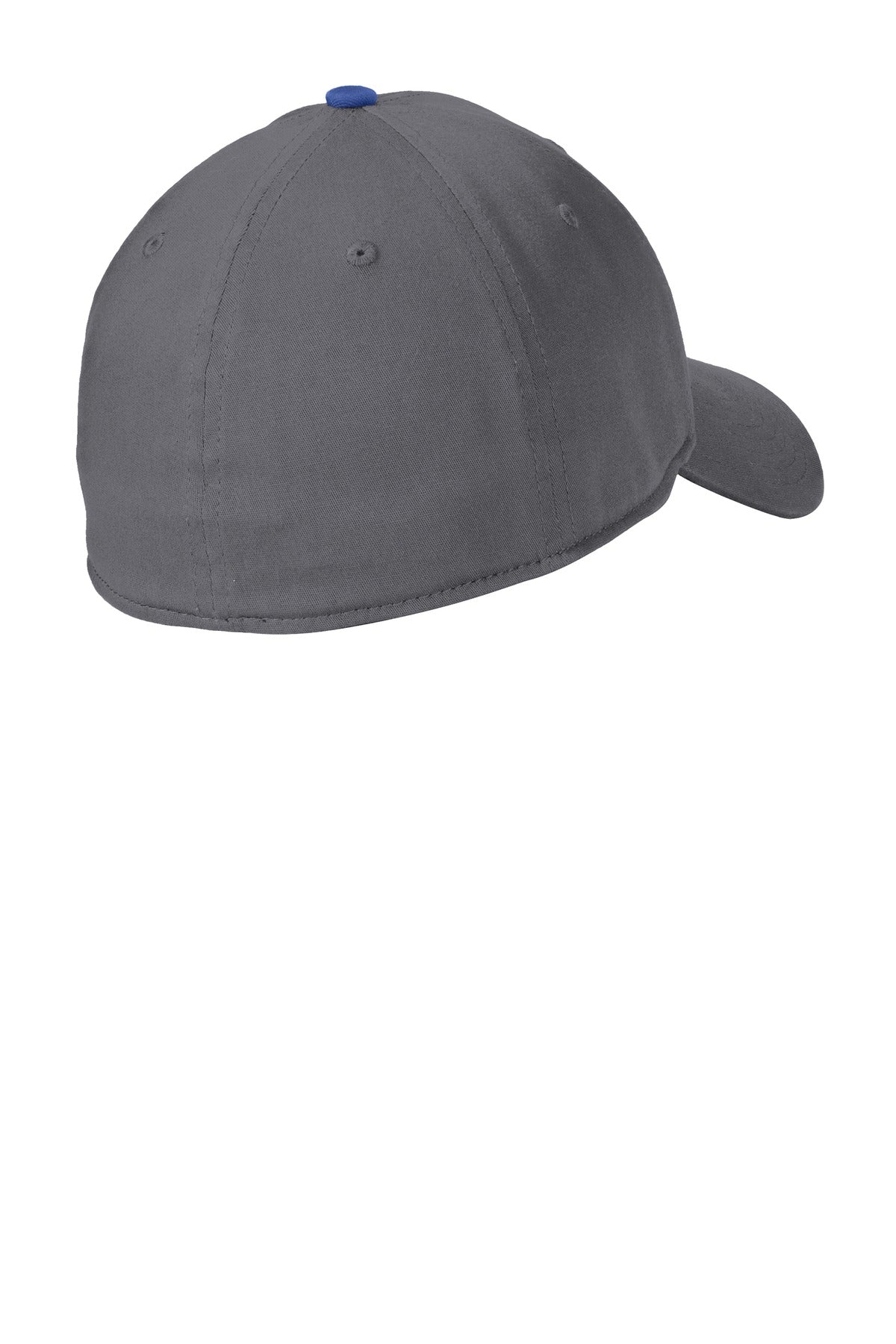 DISCONTINUED New Era Interception Cap. NE1100 - Graphite/ Royal - back