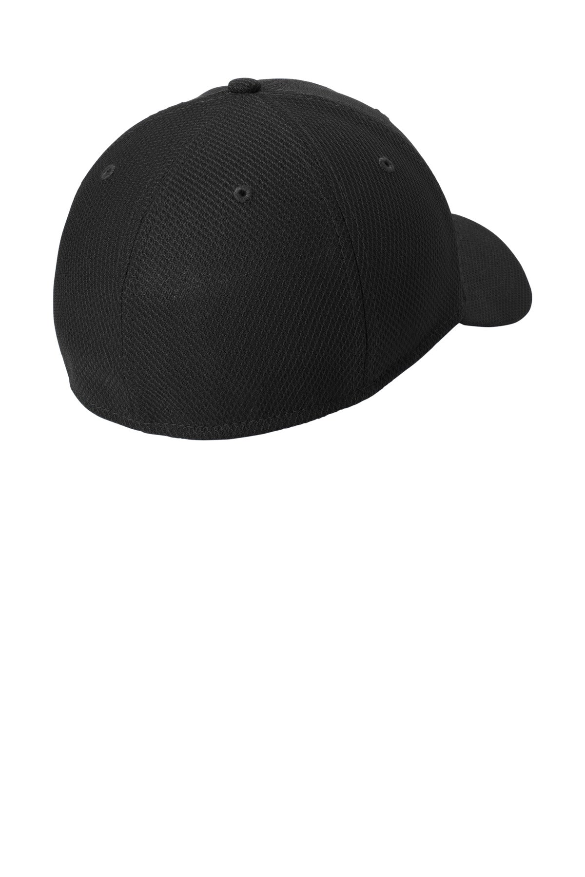 New Era Diamond Era Stretch Cap. NE1121 - Black - back