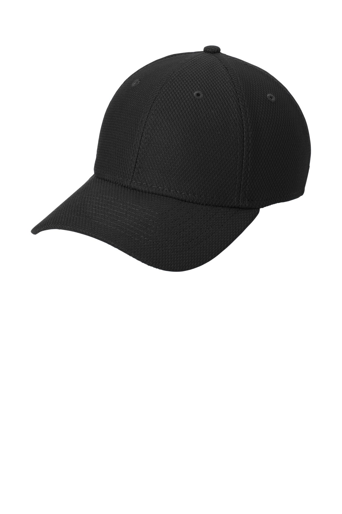 New Era Diamond Era Stretch Cap. NE1121 - Black - front
