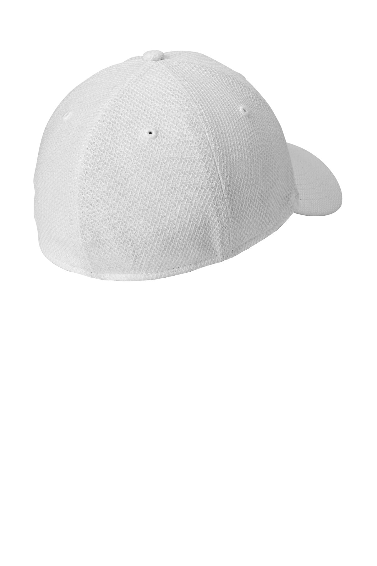 New Era Diamond Era Stretch Cap. NE1121 - White - back
