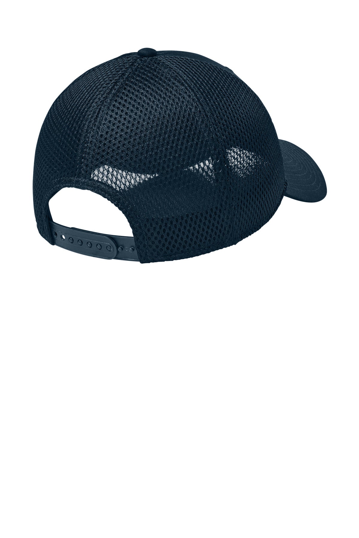 New Era Snapback Contrast Front Mesh Cap. NE204 - Flag Deep Navy - back