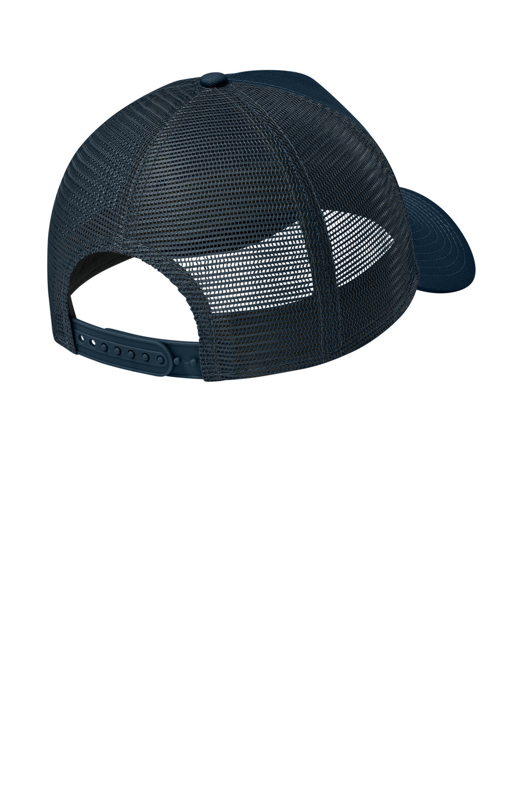 New Era Snapback Trucker Cap. NE205 - Flag Deep Navy - back