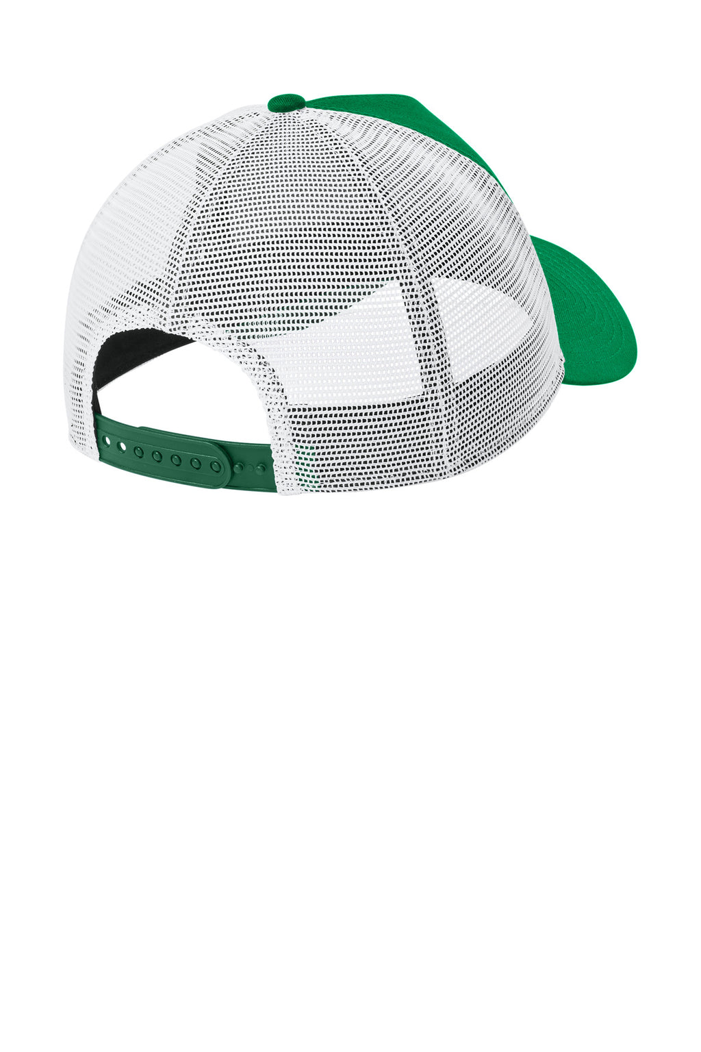 New Era Snapback Trucker Cap. NE205 - Flag Kelly/ White - back