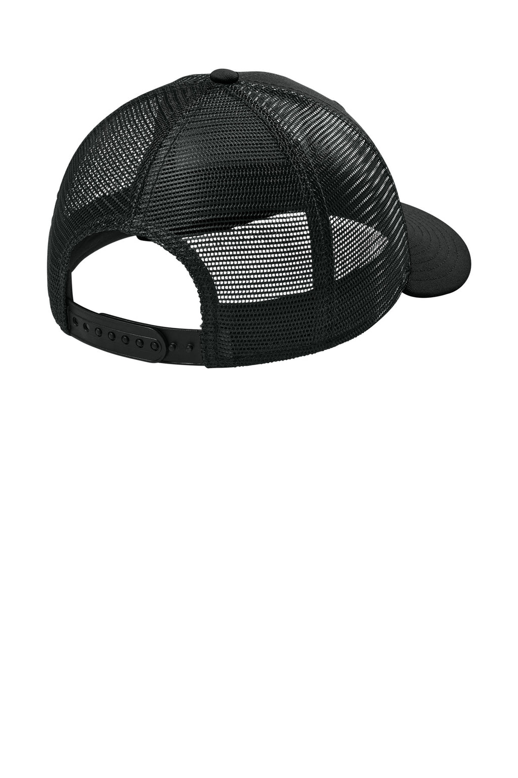 New Era Snapback Low Profile Trucker Cap NE207 - Flag Black - back
