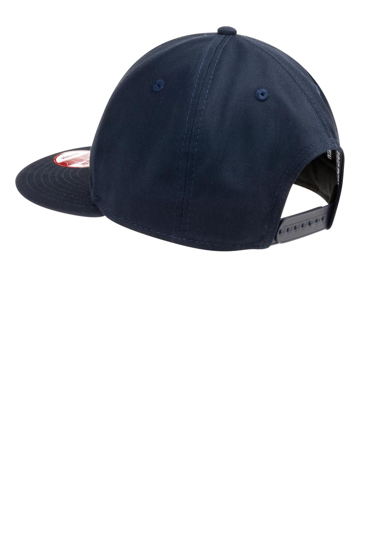 New Era - Flat Bill Snapback Cap. NE400 - Deep Navy - back
