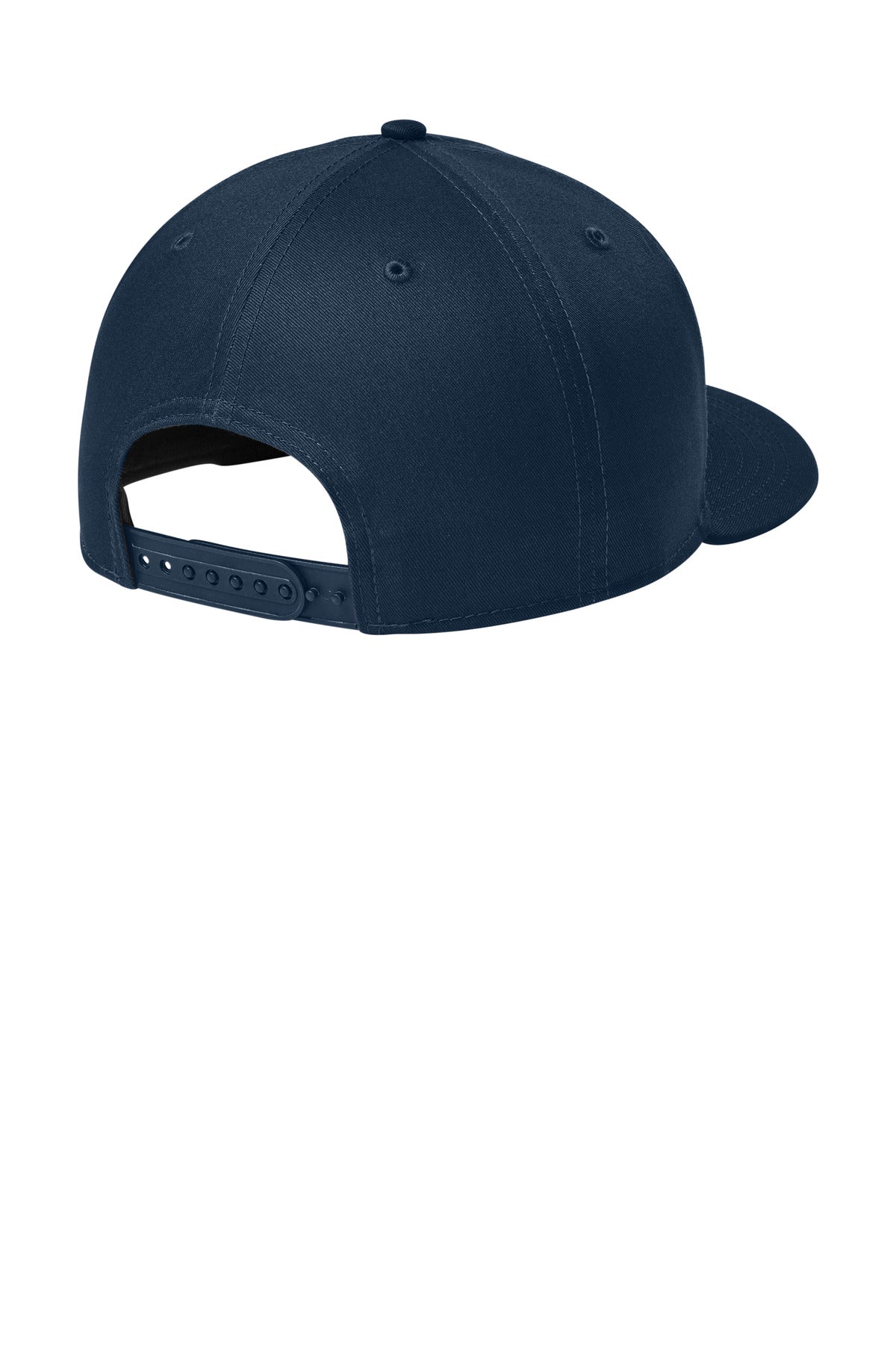 New Era - Flat Bill Snapback Cap. NE400 - Flag Dark Navy - back