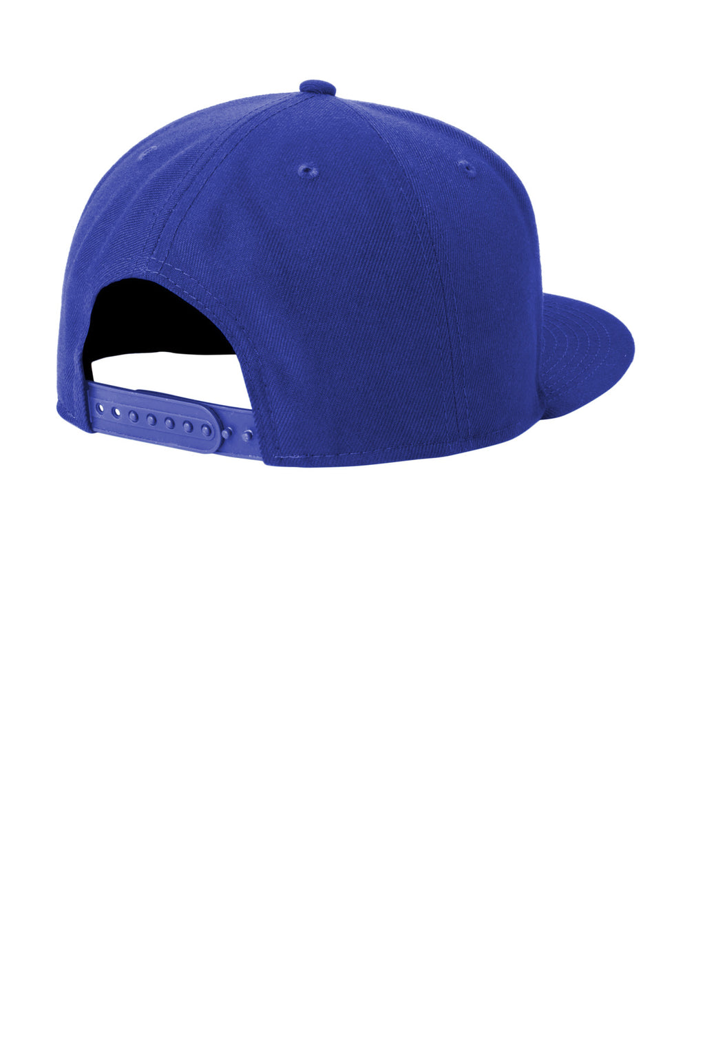 New Era Standard Fit Flat Bill Snapback Cap NE4020 - Royal - back