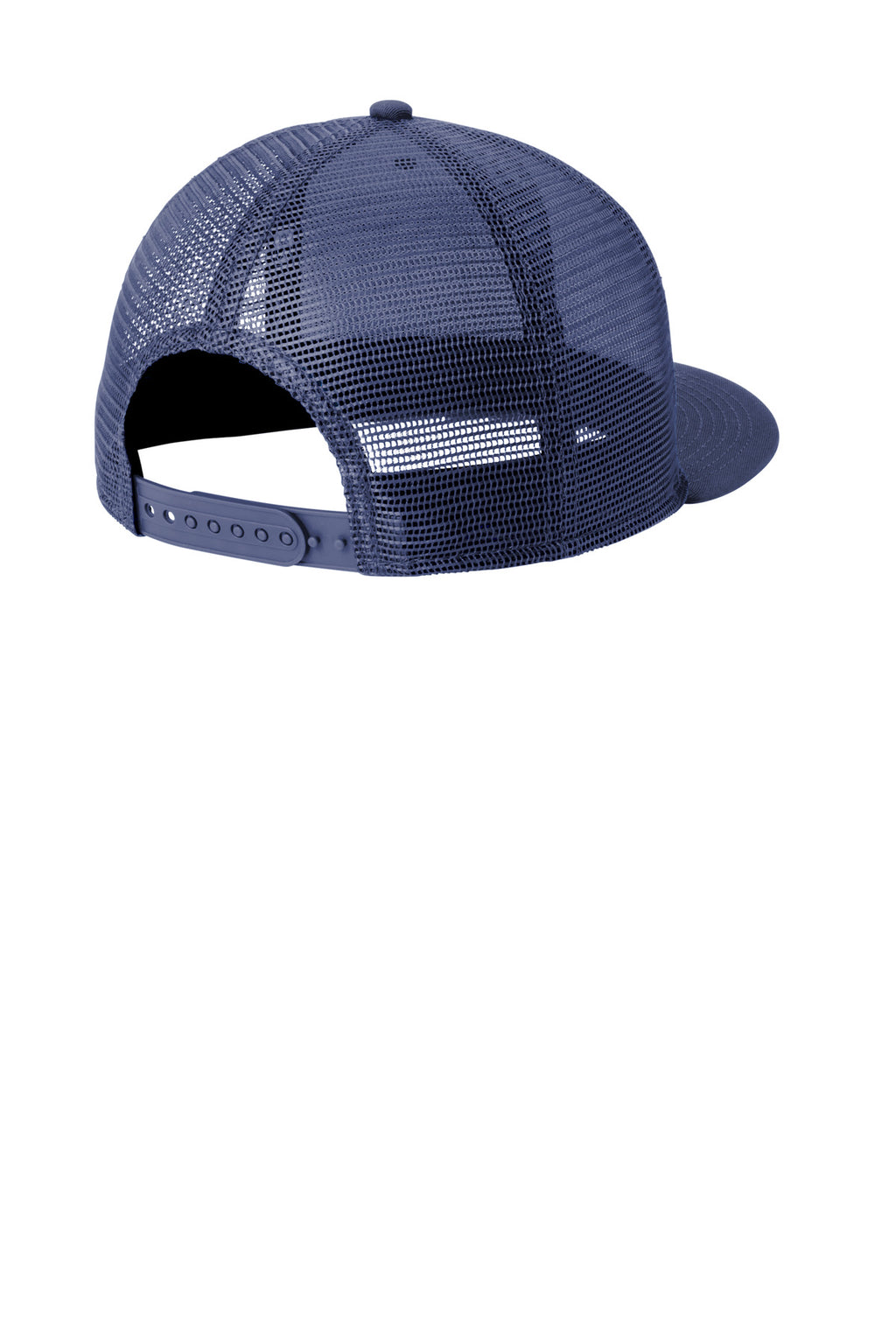 New Era Standard Fit Snapback Trucker Cap NE4030 - Deep Navy/ Deep Navy - back