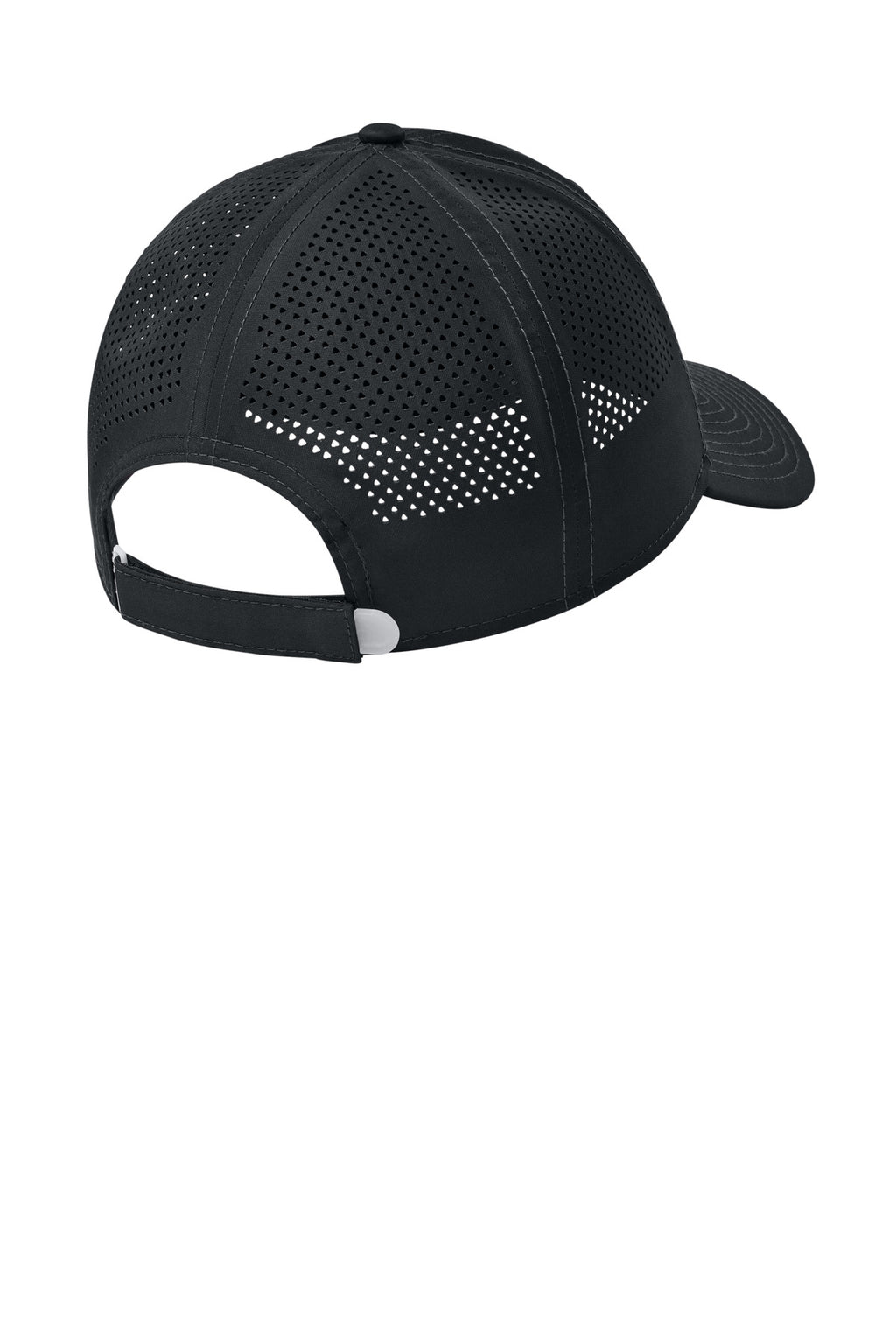 New Era Perforated Performance Cap. NE406 - Flag Black - back