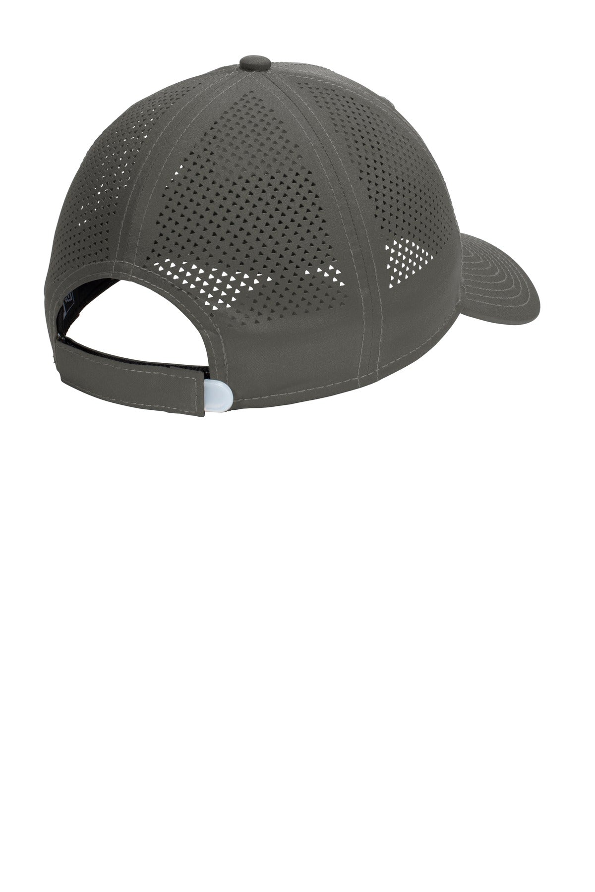 New Era Perforated Performance Cap. NE406 - Graphite - back