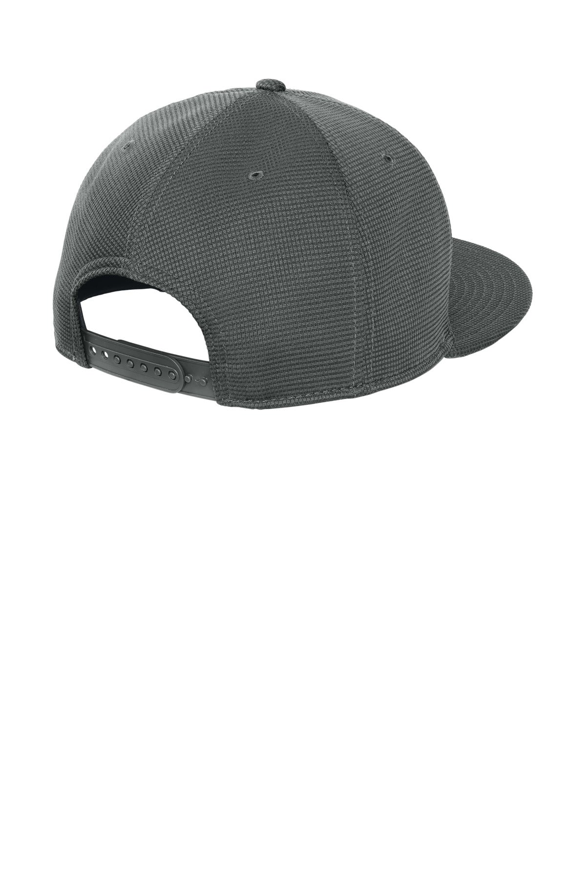 New Era Pivot Flat Bill Snapback Cap NE409 - Charcoal - back