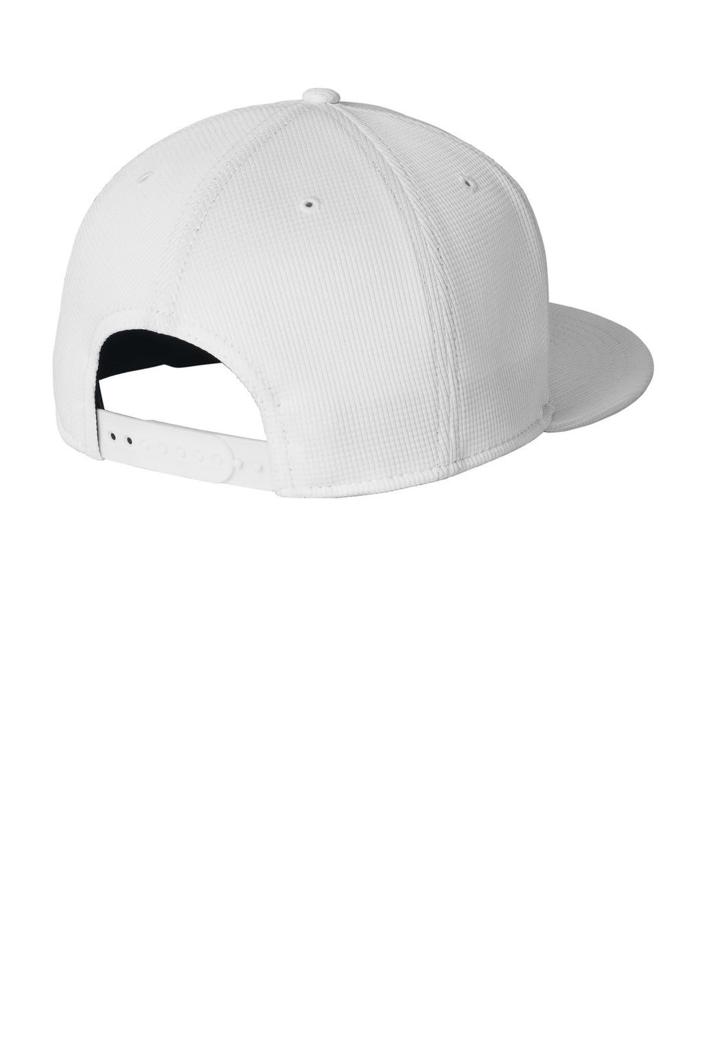 New Era Pivot Flat Bill Snapback Cap NE409 - White - back
