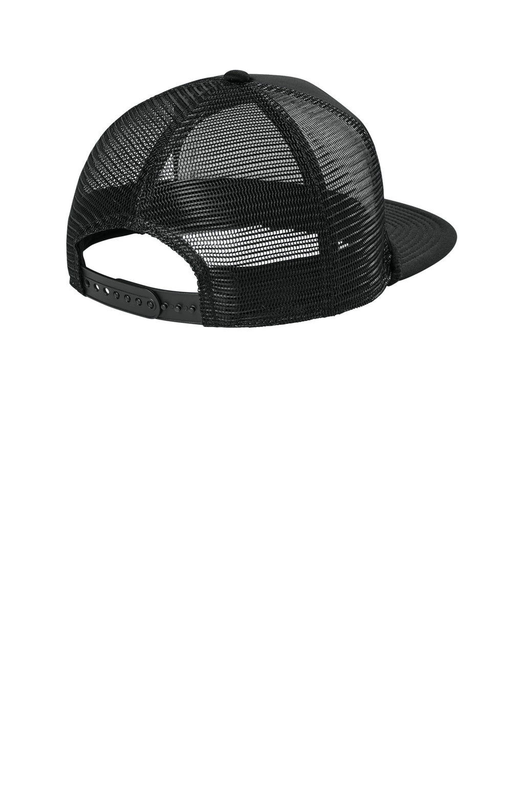 New Era Foam Rope Trucker Cap NE410 - Black - back