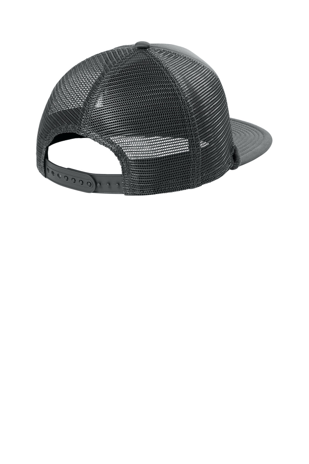 New Era Foam Rope Trucker Cap NE410 - Graphite - back
