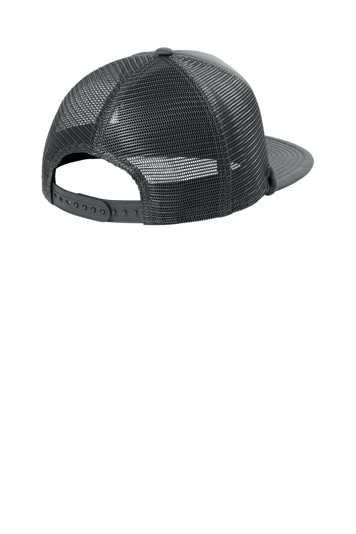 New Era Foam Rope Trucker Cap NE410 - Graphite - back