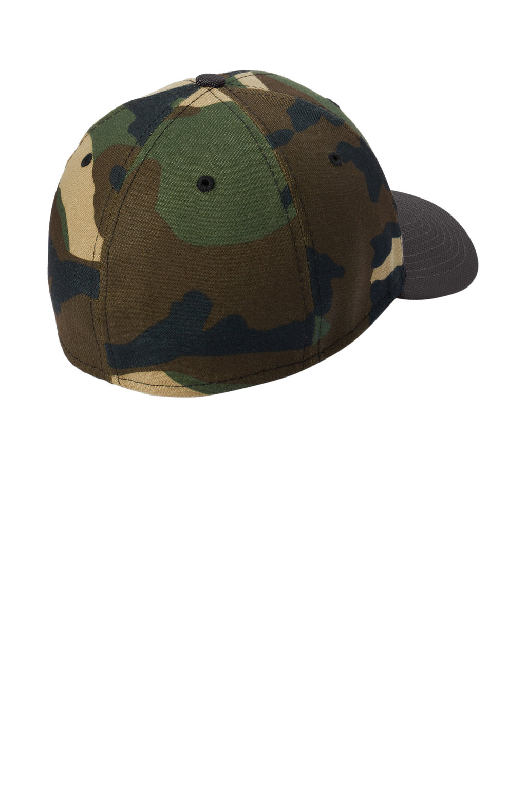 DISCONTINUED New Era Ballistic Cap. NE701 - Camo/ Charcoal - back
