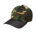DISCONTINUED New Era Ballistic Cap. NE701 - Camo/ Charcoal - front