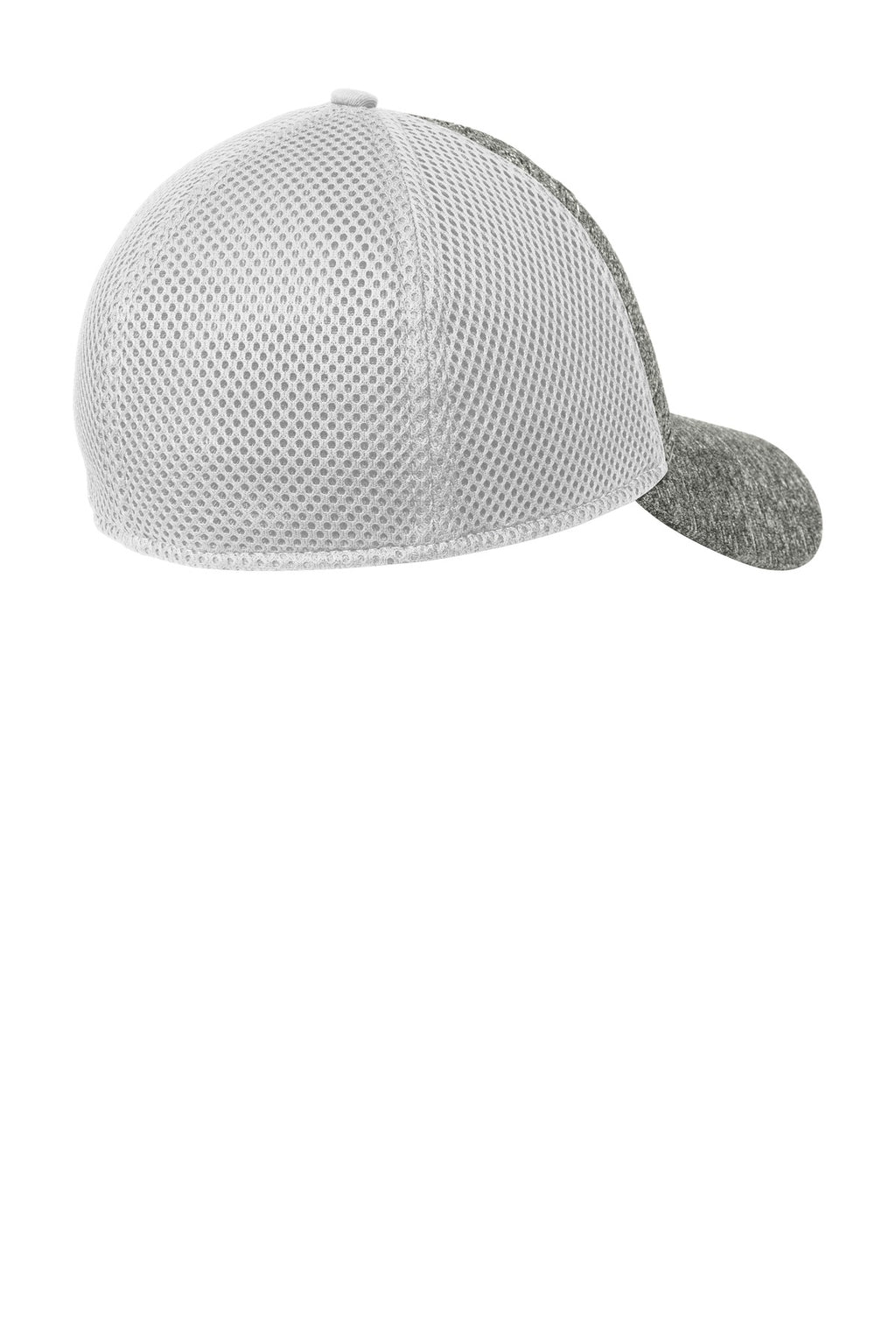 DISCONTINUED New Era Shadow Stretch Mesh Cap. NE702 - White/ Shadow Heather - back