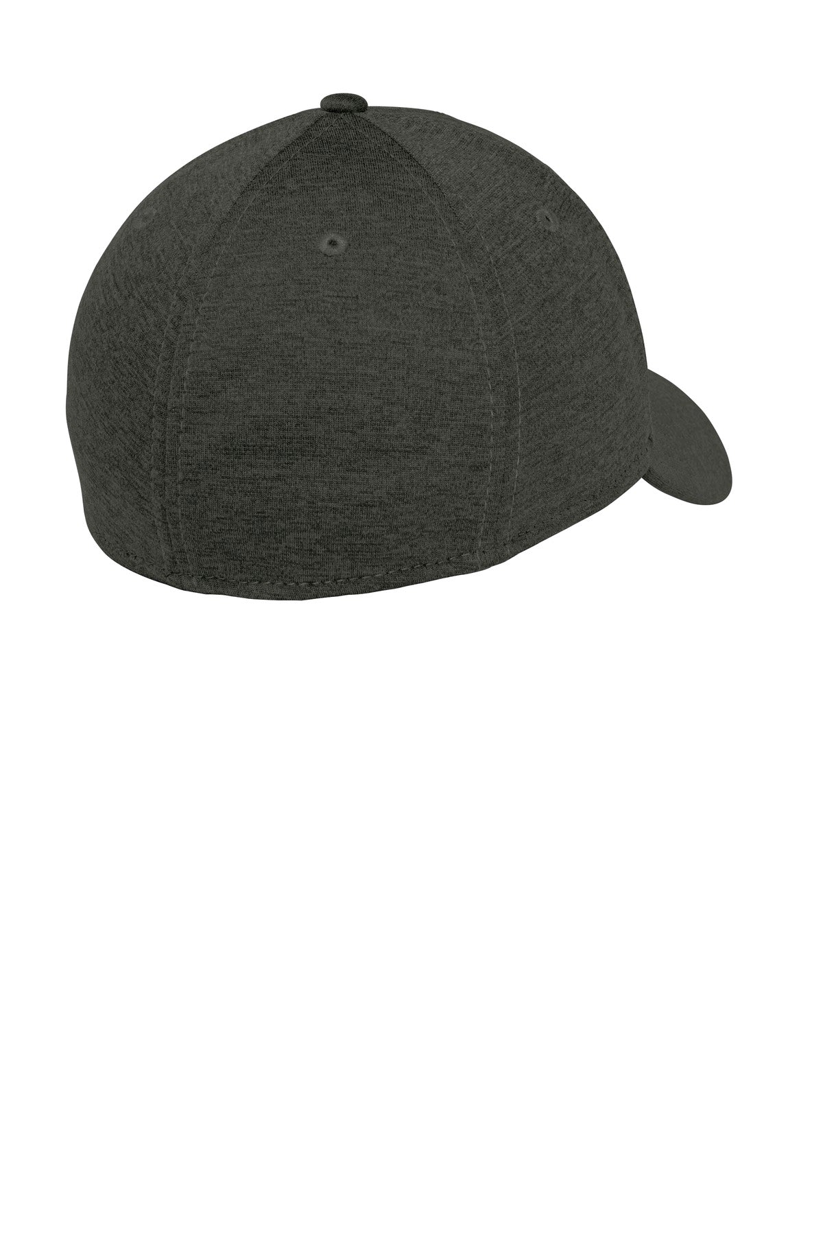 DISCONTINUED New Era Shadow Stretch Heather Cap. NE703 - Black Shadow Heather - back
