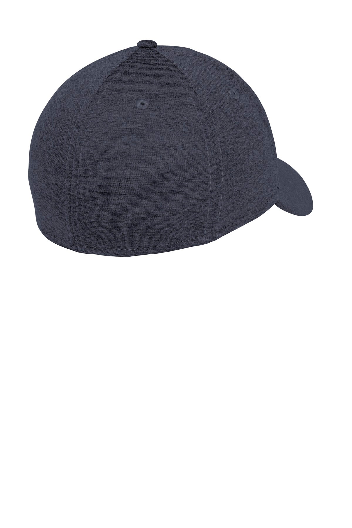 DISCONTINUED New Era Shadow Stretch Heather Cap. NE703 - Navy Shadow Heather - back