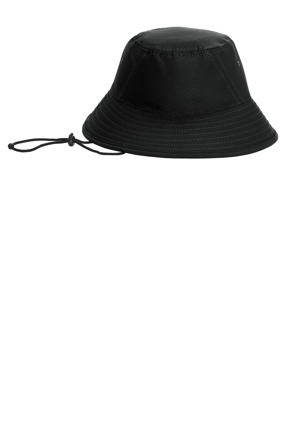 New Era Hex Era Bucket Hat NE800 - Black - front