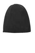 New Era Knit Beanie. NE900 - Black - front