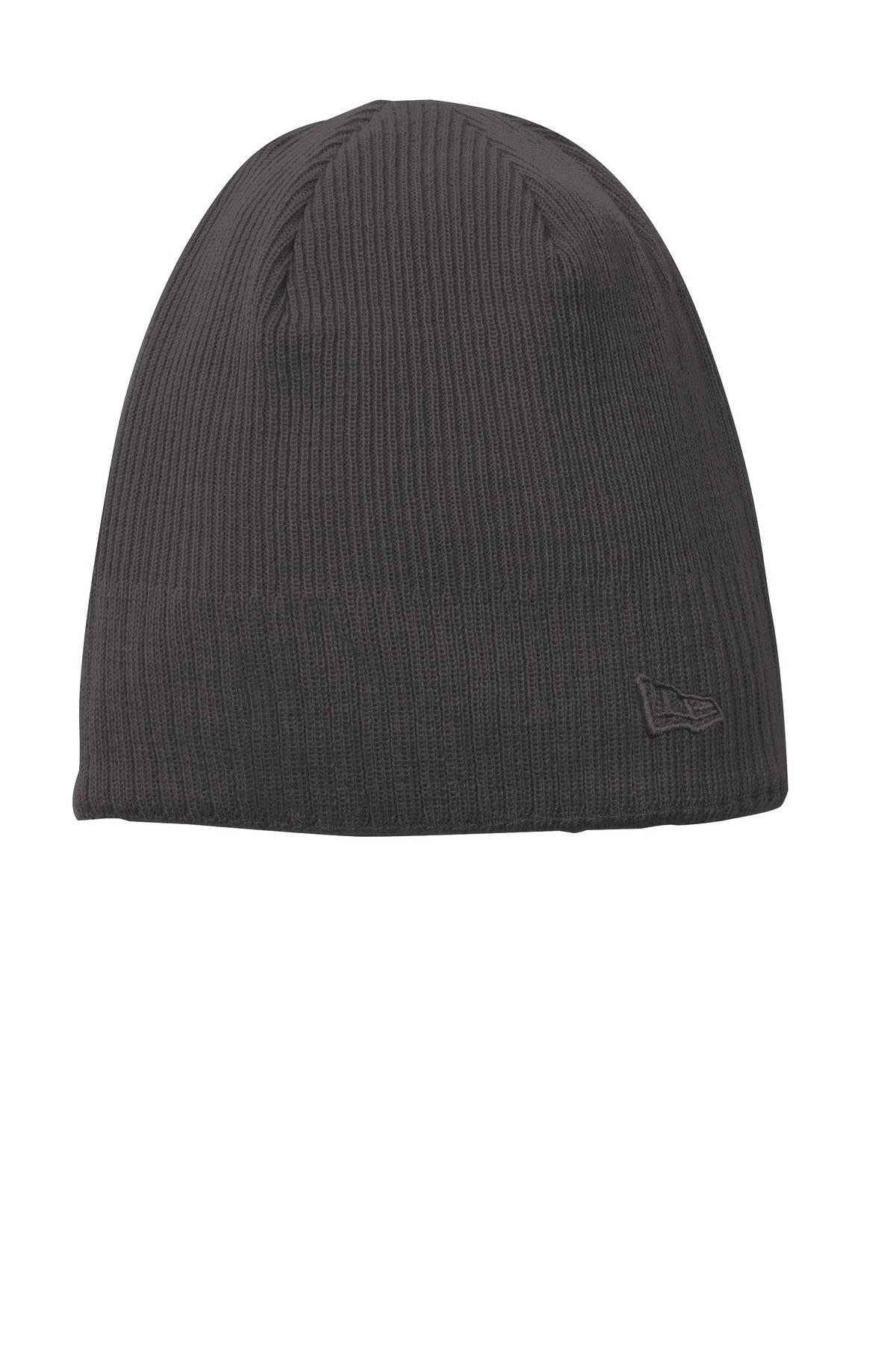 New Era Knit Beanie. NE900 - Slate Grey - front