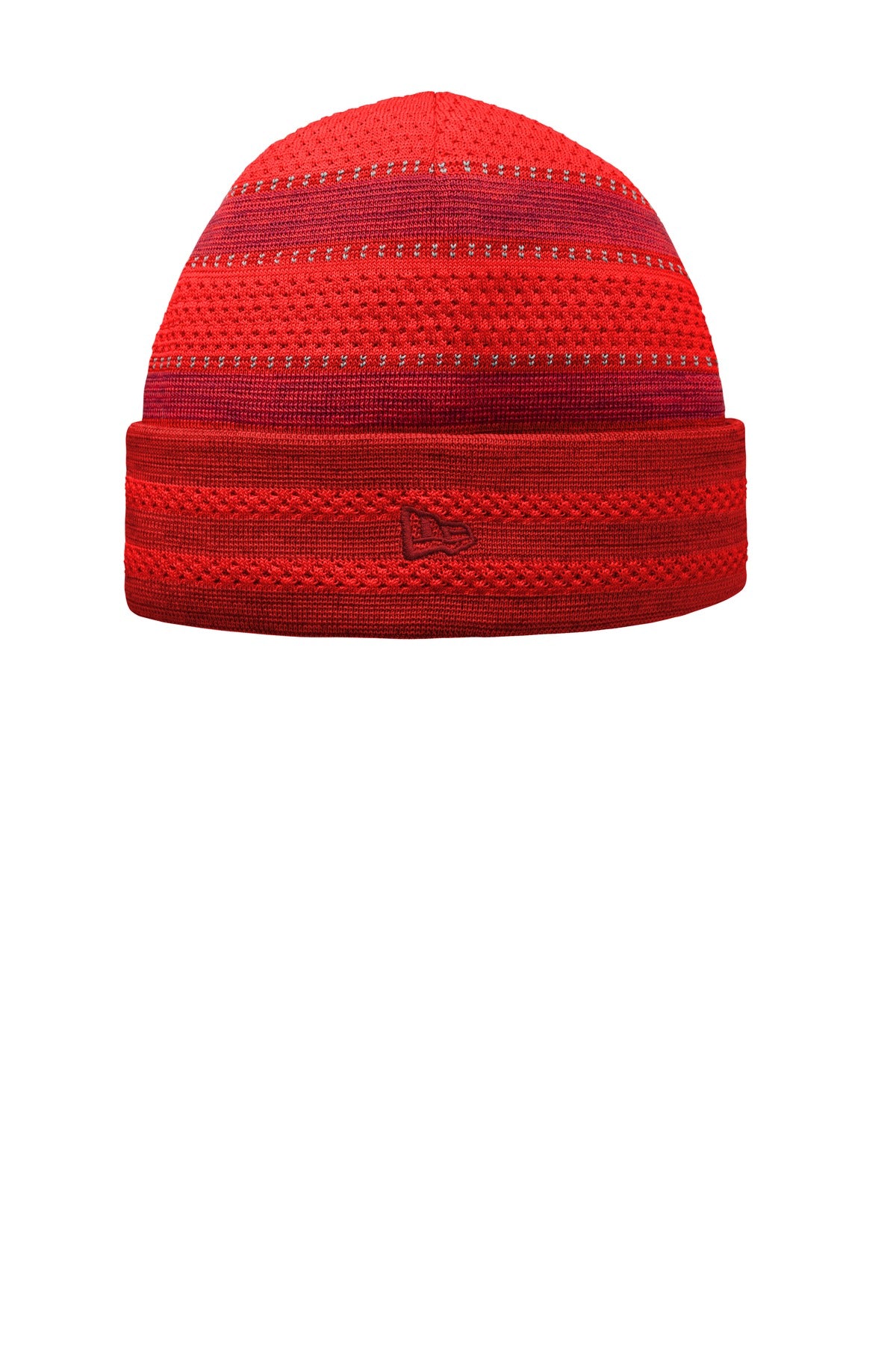 DISCONTINUED New Era On-Field Knit Beanie NE906 - Scarlet - front
