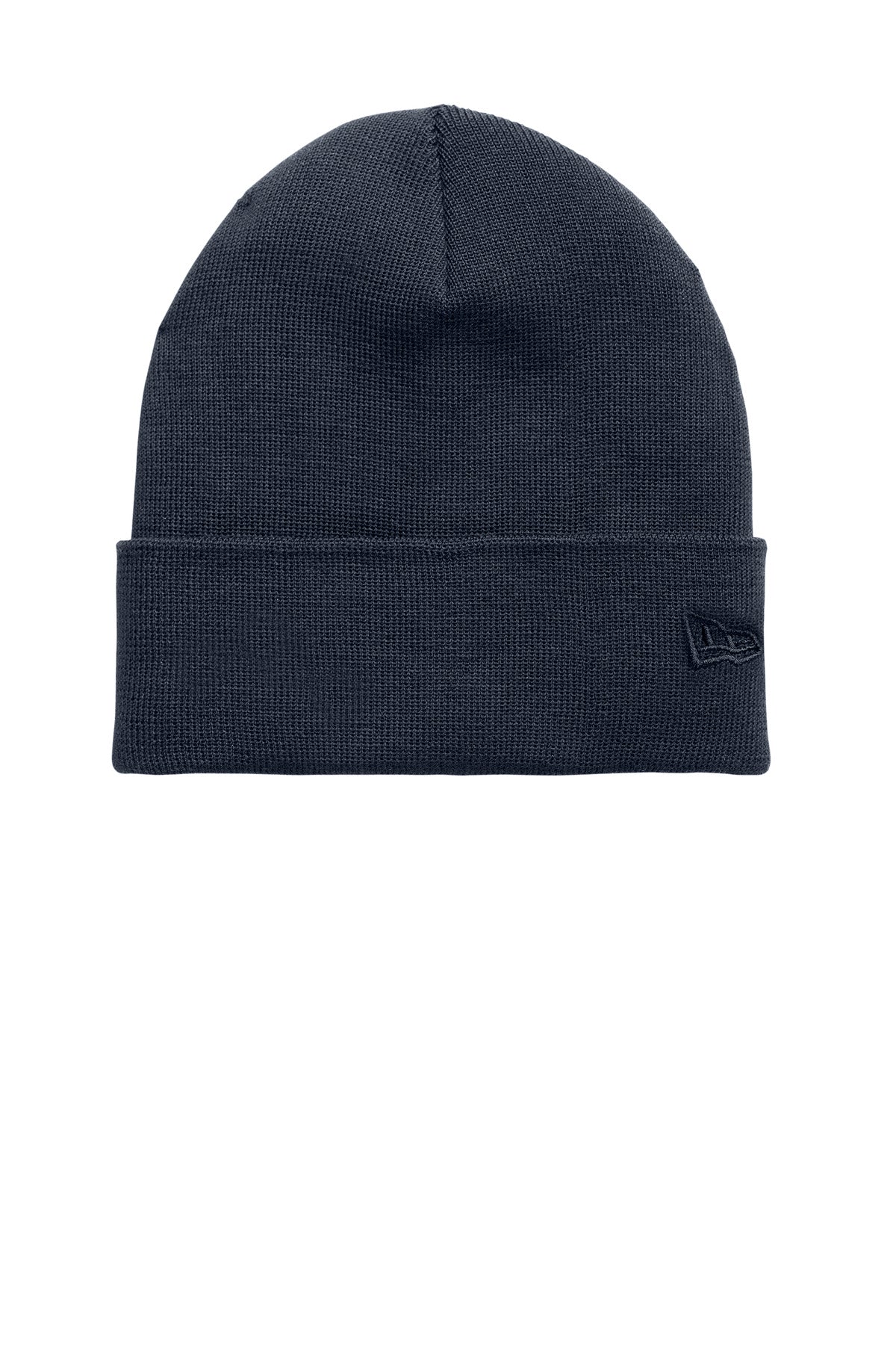 New Era Recycled Cuff Beanie NE907 - Deep Navy - front
